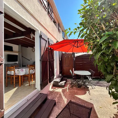 Villa Maison T3 4 Couchages, Terrasse Cloturee, Sun Village Avec Piscine Commune, 300m De La A -lrsunp5 *