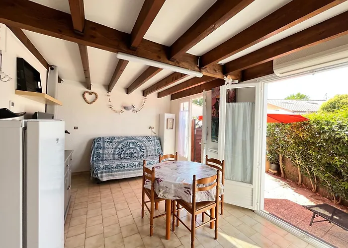 Maison T3 4 Couchages, Terrasse Cloturee, Sun Village Avec Piscine Commune, 300m De La A -lrsunp5