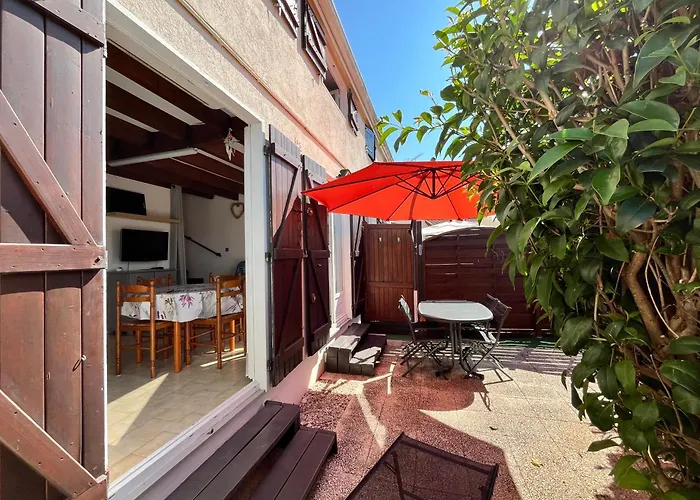 Villa Maison T3 4 Couchages, Terrasse Cloturee, Sun Village Avec Piscine Commune, 300m De La A -lrsunp5 *