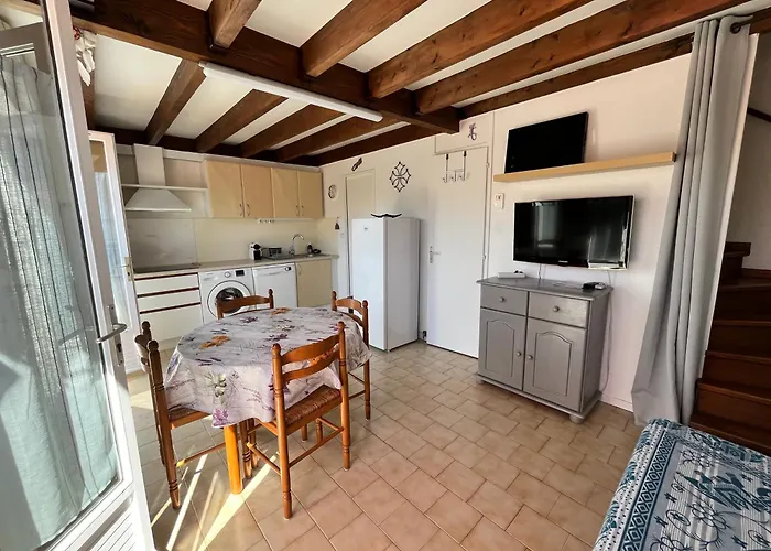 Maison T3 4 Couchages, Terrasse Cloturee, Sun Village Avec Piscine Commune, 300m De La A -lrsunp5 Villa Portiragnes